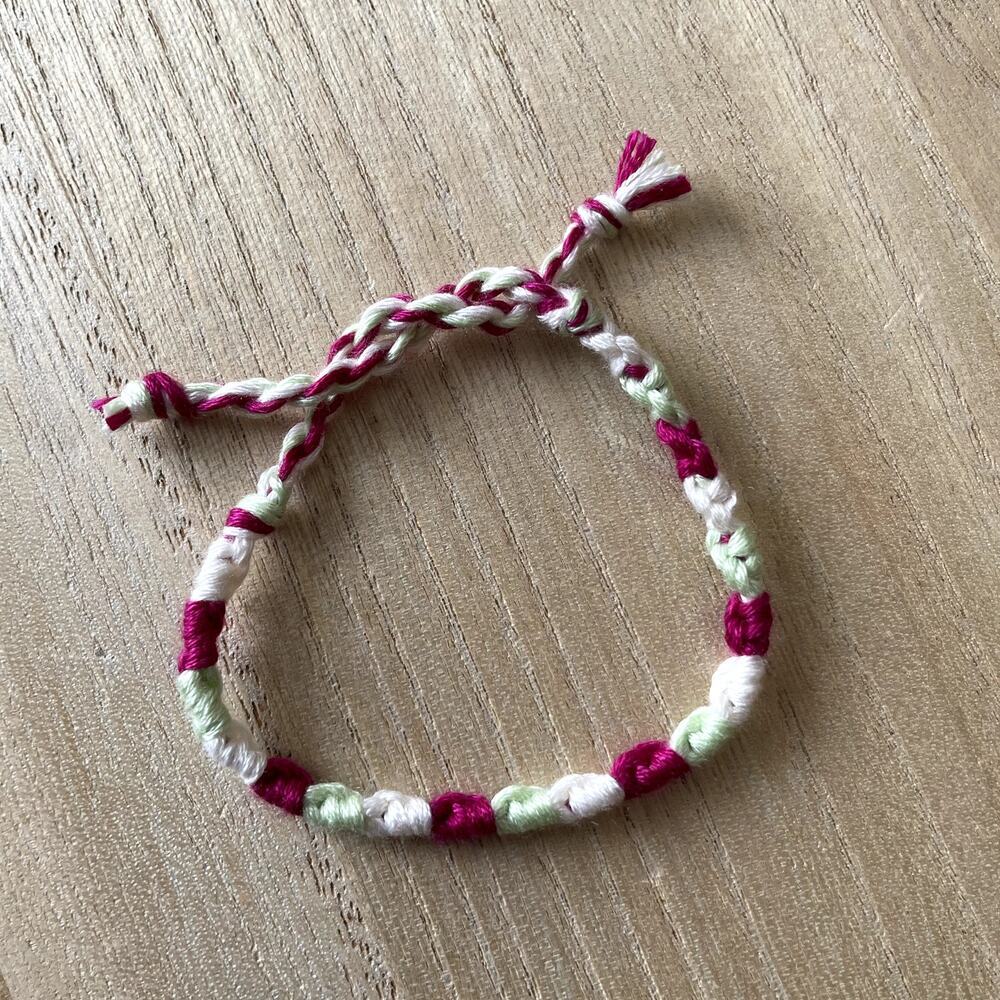 Dolores Bracelet anklet trendy comfortable tie embroidery thread woven gift